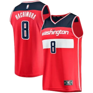 Ideal Resistente Exquisito Rui Hachimura Washington Wizards Replica Fast Break Jersey Red Icon Edition