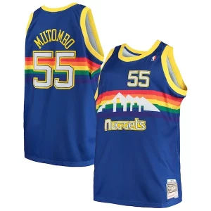 Genial Perfecto Duradero Dikembe Mutombo Denver Nuggets 1991/92 Big & Tall Hardwood Classics Swingman Jersey Royal