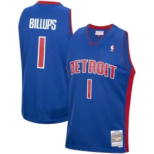 Ideal Práctico Clásico Chauncey Billups Detroit Pistons 2003/04 Hardwood Classics Swingman Jersey Royal