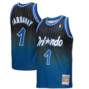 Delicioso Fantástico Penny Hardaway Orlando Magic 1994/95 Hardwood Classics Fadeaway Swingman Player Jersey Royal/Black