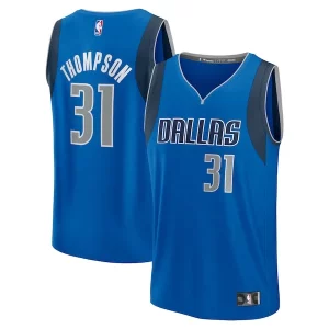 Robusto Klay Thompson Dallas Mavericks Youth Fast Break Replica Player Jersey Icon Edition Blue