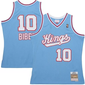 Chulo Magnífico Mike Bibby Sacramento Kings 2001/02 Hardwood Classics Swingman Jersey Light Blue