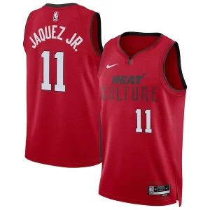 Fácil de llevar Jaime Jaquez Jr. Miami Heat Nike Unisex 2024/25 Swingman Player Jersey City Edition Red