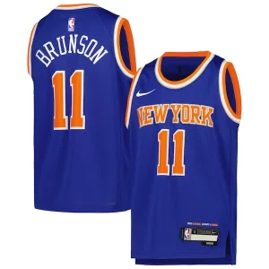 Original Comodo Jalen Brunson New York Knicks Nike Youth Swingman Jersey Icon Edition Blue