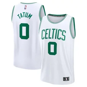 Genial Jayson Tatum Boston Celtics Fast Break Replica Player Jersey Association Edition White