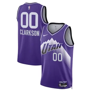 Exquisito Moderno Jordan Clarkson Utah Jazz Nike Unisex 2023/24 Swingman Jersey Purple City Edition