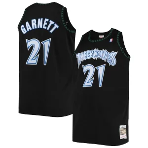 Duradero Resistente Kevin Garnett Minnesota Timberwolves 1997/98 Big & Tall Hardwood Classics Swingman Jersey Black