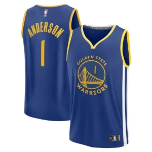 Sofisticado Cool Genial Kyle Anderson Golden State Warriors Fast Break Replica Player Jersey Icon Edition Royal