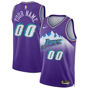 Robusto Cool Utah Jazz Nike Unisex 2022/23 Custom Swingman Jersey Classic Edition Purple