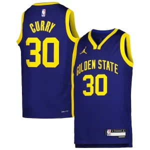 Exquisito Fácil de llevar Estupendo Stephen Curry Golden State Warriors Jordan Brand Youth Swingman Jersey Statement Edition Blue