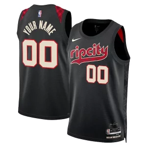 Maravilloso Portland Trail Blazers Nike Unisex 2023/24 Custom Swingman Jersey Black City Edition