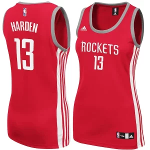 Resistente Duradero James Harden Houston Rockets adidas Women's Replica Jersey Red