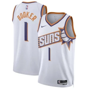 Fácil de llevar Estupendo Maravilloso Devin Booker Phoenix Suns Nike Unisex Swingman Jersey Association Edition White