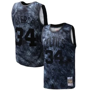 Único Delicioso Paul Pierce Boston Celtics Hardwood Classics 2007/08 Tie Dye Swingman Jersey Black