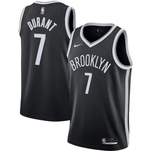 Ideal Kevin Durant Brooklyn Nets Nike 2020/21 Swingman Jersey Black Icon Edition