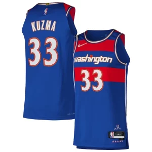 Magnífico Fantástico Único Kyle Kuzma Washington Wizards Nike Authentic Player Jersey City Edition Royal