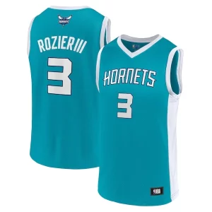 Increíble Bonito Men's Terry Rozier Teal Charlotte Hornets Player Jersey