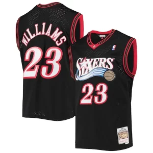 Ideal Único Comodo Lou Williams Philadelphia 76ers 2005/06 Hardwood Classics Swingman Jersey Black
