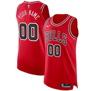 Versátil Chicago Bulls Nike Authentic Custom Jersey Red Icon Edition