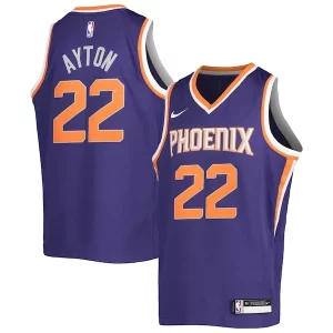Hermoso Maravilloso Deandre Ayton Phoenix Suns Nike Youth Swingman Jersey Icon Edition Purple/White