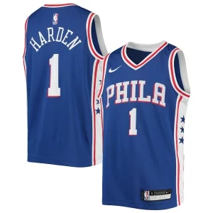 Chulo Ideal James Harden Philadelphia 76ers Nike Youth Swingman Jersey Icon Edition Royal