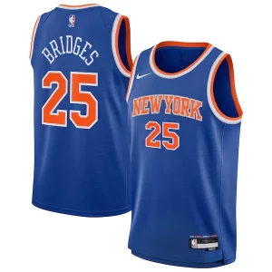 Moderno Increíble Genial Mikal Bridges New York Knicks Nike Youth Swingman Jersey Icon Edition Blue