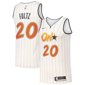 Clásico Original Markelle Fultz Orlando Magic Nike Swingman Player Jersey City Edition White