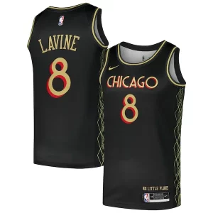 Sofisticado Zach LaVine Chicago Bulls Nike Swingman Player Jersey City Edition Black