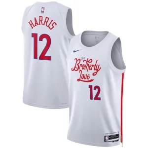 Duradero Hermoso Fantástico Tobias Harris Philadelphia 76ers Nike Unisex 2022/23 Swingman Jersey City Edition White
