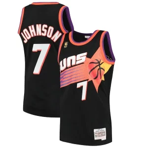 Clásico Kevin Johnson Phoenix Suns 1996/97 Hardwood Classics Swingman Jersey Black