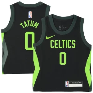 Robusto Duradero Atractivo Jayson Tatum Boston Celtics Nike Toddler 2024/25 Swingman Player Jersey City Edition Black