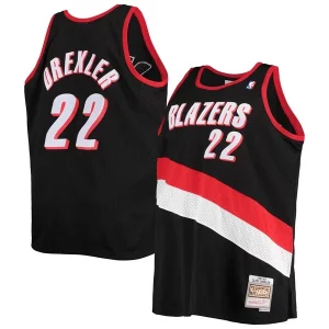 Delicioso Atractivo Clyde Drexler Portland Trail Blazers 1991/92 Big & Tall Hardwood Classics Swingman Jersey Black