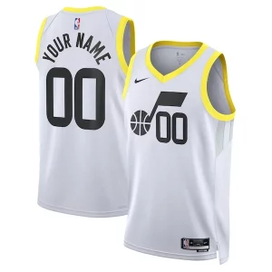Maravilloso Utah Jazz Nike Unisex Swingman Custom Jersey White Association Edition