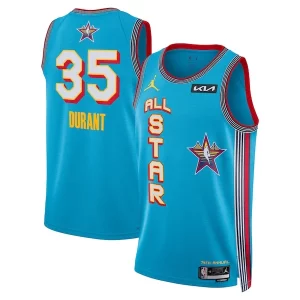 Elegante Robusto Kevin Durant Jordan Brand Unisex 2025 NBA All Star Game Swingman Player Jersey Light Blue