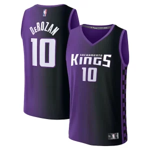 Perfecto Práctico DeMar DeRozan Sacramento Kings Youth Fast Break Replica Player Jersey Statement Edition Purple