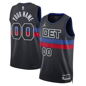 Duradero Versátil Detroit Pistons Jordan Brand Unisex 2022/23 Swingman Custom Jersey Statement Edition Blue
