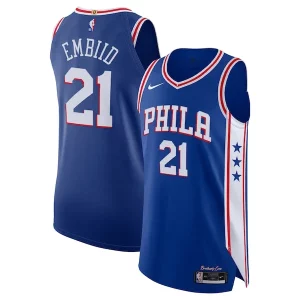 Sofisticado Original Encantador Joel Embiid Philadelphia 76ers Nike Authentic Jersey Association Edition Royal