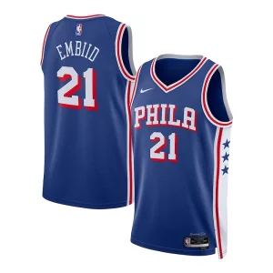 Perfecto Joel Embiid Philadelphia 76ers Nike Youth Swingman Jersey Icon Edition Royal
