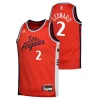 Práctico Kawhi Leonard LA Clippers Jordan Brand Youth Swingman Jersey Statement Edition Red