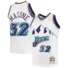 Chulo Fantástico Karl Malone Utah Jazz 1996/97 Hardwood Classics Swingman Jersey White