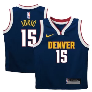 Cool Comodo Nikola Jokic Denver Nuggets Nike Preschool Dri FIT Swingman Player Jersey Icon Edition Navy