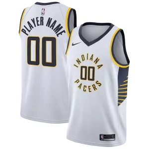 Genial Increíble Sofisticado Indiana Pacers Nike 2020/21 Swingman Custom Jersey Association Edition White
