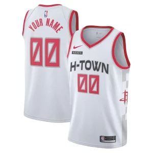 Exquisito Houston Rockets Nike 2019/20 Swingman Custom Jersey White City Edition