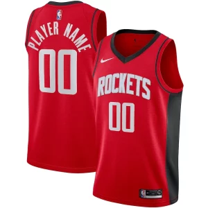 Genial Houston Rockets Nike 2020/21 Swingman Custom Jersey Icon Edition Red