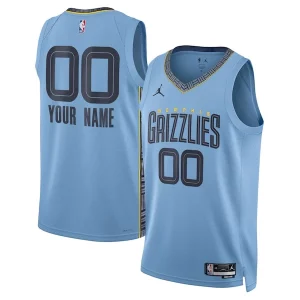 Versátil Práctico Atractivo Memphis Grizzlies Jordan Brand Unisex 2022/23 Swingman Custom Jersey Statement Edition Blue