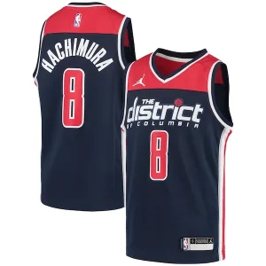 Increíble Elegante Delicioso Rui Hachimura Washington Wizards Jordan Brand Youth 2020/21 Swingman Player Jersey Statement Edition Navy