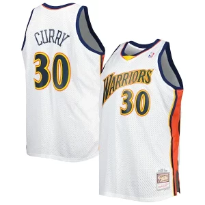 Lujoso Fácil de llevar Stephen Curry Golden State Warriors Big & Tall Hardwood Classics 2008/09 Swingman Jersey White