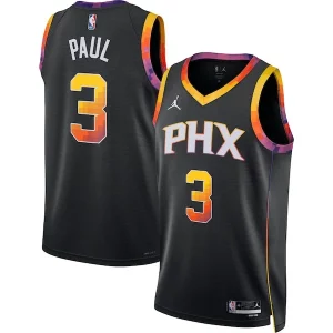 Hermoso Chris Paul Phoenix Suns Jordan Brand Unisex Swingman Jersey Statement Edition Black