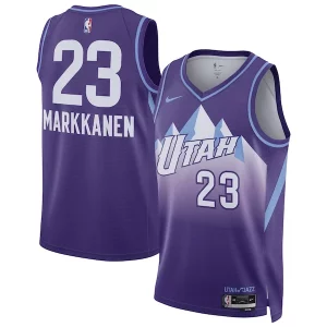 Estupendo Fantástico Lauri Markkanen Utah Jazz Nike Unisex 2024/25 Swingman Player Jersey City Edition Purple