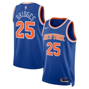 Fantástico Comodo Mikal Bridges New York Knicks Nike Unisex 2024 Offseason Addition Nike Swingman Jersey Blue
